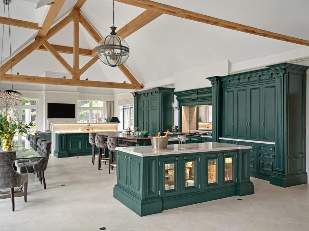 traditional-green-kitchen-cabinetry