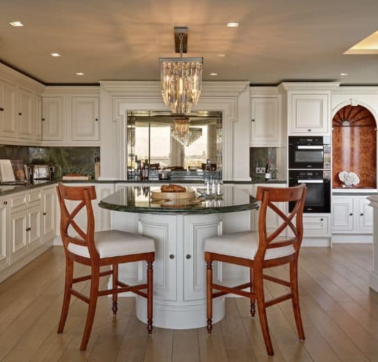 Fine artisan kitchen cabinetry showcasing expertly crafted British furniture design