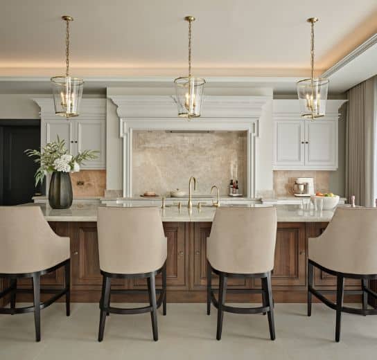 Fine artisan kitchen cabinetry showcasing expertly crafted British furniture design