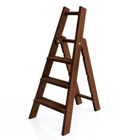 step-ladder-dark-brown-oak step-ladder-dark-brown-oak